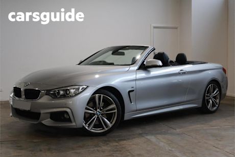Silver 2014 BMW 428I Convertible Modern Line