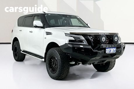 White 2021 Nissan Patrol Wagon TI (4X4)