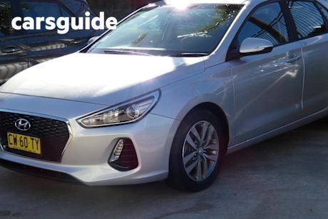 Silver 2017 Hyundai I30 Hatchback Active
