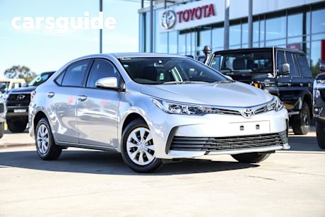 Silver 2019 Toyota Corolla Sedan Ascent