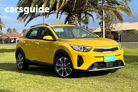 Yellow 2021 Kia Stonic Wagon Sport