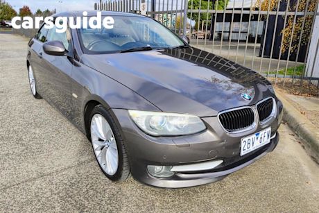 Brown 2012 BMW 320D Coupe