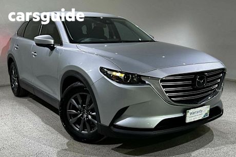 Silver 2021 Mazda CX-9 Wagon Sport (awd)