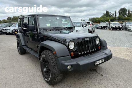 Black 2008 Jeep Wrangler Softtop Sport (4X4)