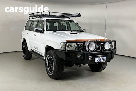 White 2008 Nissan Patrol Wagon ST (4X4)