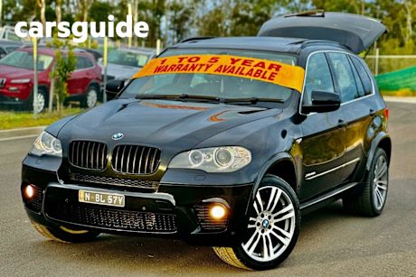 Black 2010 BMW X5 Wagon Xdrive 40D Sport