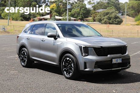 Grey 2024 Kia Sorento Wagon Sport 7 Seat