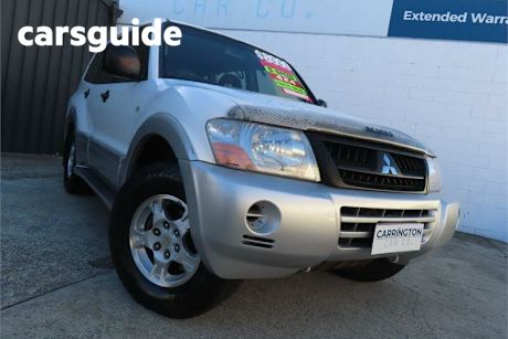 White 2003 Mitsubishi Pajero Wagon GLS LWB (4X4)