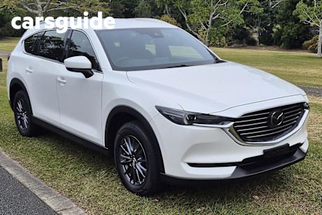 White 2019 Mazda CX-8 Wagon Sport (fwd)