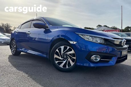 Blue 2016 Honda Civic Sedan VTI-S