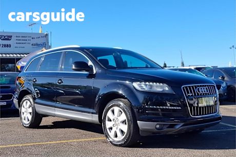 Black 2013 Audi Q7 Wagon 3.0 TDI Quattro