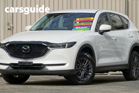 White 2020 Mazda CX-5 Wagon Touring (4X4)