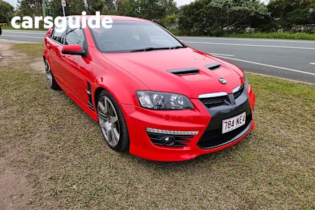 Red 2010 HSV GTS Sedan