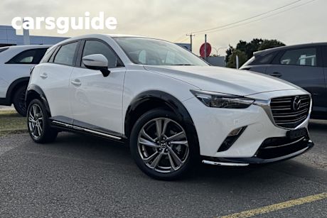 White 2025 Mazda CX-3 Wagon G20 Akari