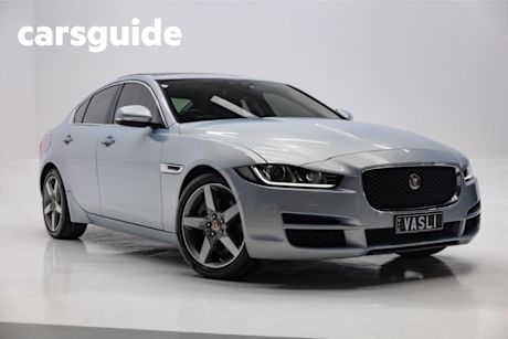 Silver 2015 Jaguar XE Sedan 20T Prestige
