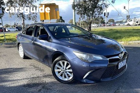 Blue 2015 Toyota Camry Sedan Atara S