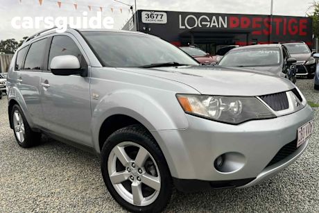 Silver 2008 Mitsubishi Outlander Wagon XLS