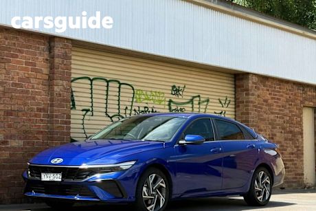 Blue 2024 Hyundai I30 Sedan Premium