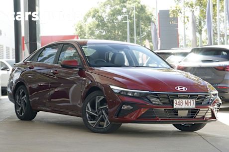 Red 2024 Hyundai I30 Sedan Elite