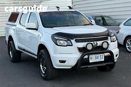 White 2015 Holden Colorado Crew Cab Pickup LS (4X2)