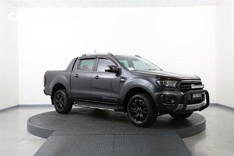 Grey 2020 Ford Ranger Double Cab Pick Up Wildtrak 3.2 (4X4)