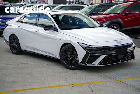 White 2025 Hyundai I30 Sedan N Line Premium
