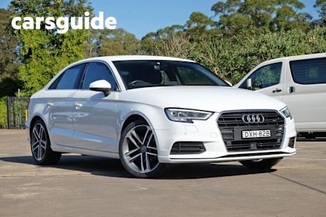 White 2018 Audi A3 Sedan 35 Tfsi (1.4 Tfsi)