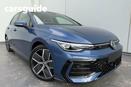 Blue 2025 Volkswagen Golf Hatchback R-Line