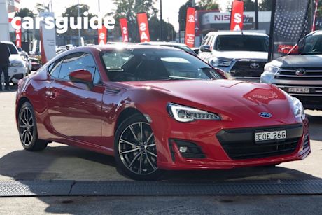 Red 2018 Subaru BRZ Coupe