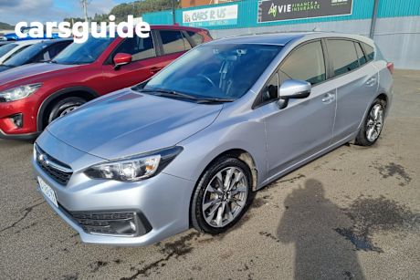 Silver 2021 Subaru Impreza Hatchback 2.0I-L (awd)