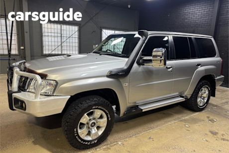Silver 2012 Nissan Patrol Wagon ST (4X4)