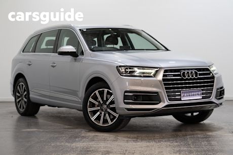 Silver 2018 Audi Q7 Wagon 45 TDI Quattro