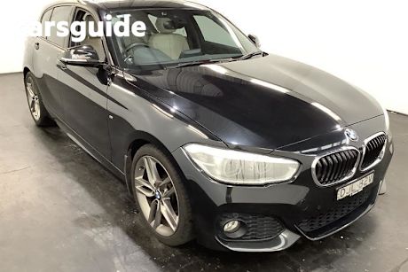 Black 2016 BMW 125I Hatchback M Sport