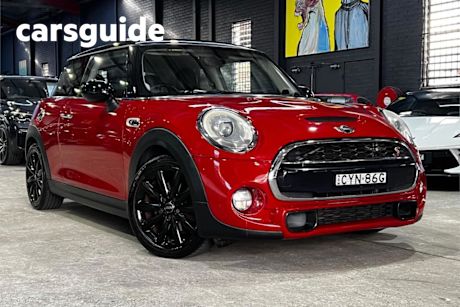 Red 2015 Mini Cooper Hatchback S
