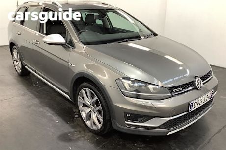 Grey 2016 Volkswagen Golf Wagon Alltrack 132 TSI