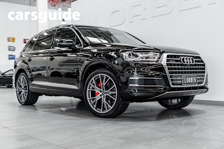 Black 2016 Audi Q7 Wagon 3.0 TDI Quattro (160KW)