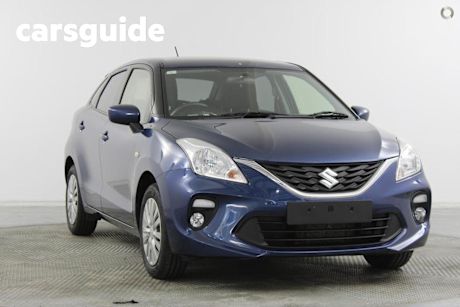 Blue 2022 Suzuki Baleno Hatchback GL