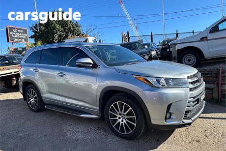 Black 2018 Toyota Kluger Wagon Grande (4X4)