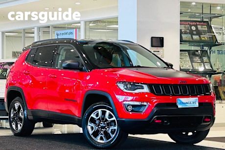 Red 2019 Jeep Compass Wagon Trailhawk (4X4 Low)