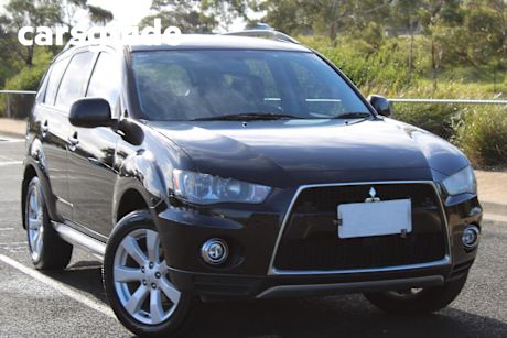 Black 2012 Mitsubishi Outlander Wagon LS (fwd)