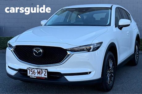 White 2021 Mazda CX-5 Wagon Touring (awd)
