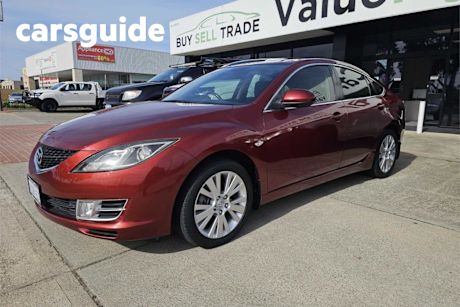 Red 2008 Mazda 6 Hatchback Classic