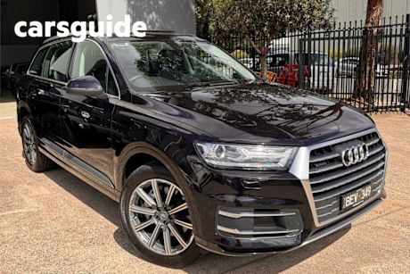 Black 2019 Audi Q7 Wagon 45 TDI Quattro