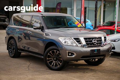 Grey 2019 Nissan Patrol Wagon TI (4X4)