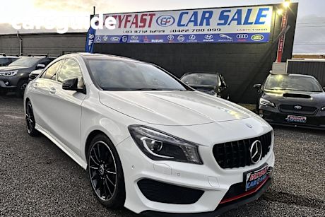 White 2014 Mercedes-Benz CLA200 Coupe