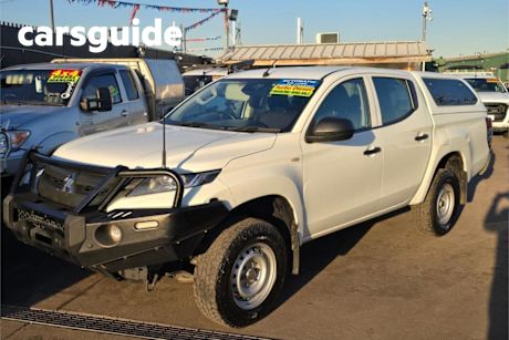 White 2021 Mitsubishi Triton Double Cab Pick Up GLX Adas (4X2)