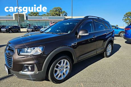 Brown 2017 Holden Captiva Wagon Active 7 Seater