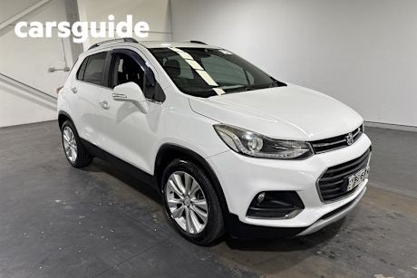 White 2017 Holden Trax Wagon LTZ