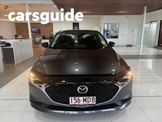 Grey 2024 Mazda 3 Sedan G25 Evolve SP