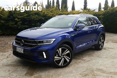 Blue 2025 Volkswagen T-ROC Wagon 140TSI R-Line